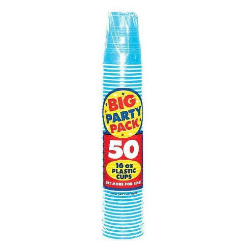 16 oz. Plastic Party Cups - 50 ct