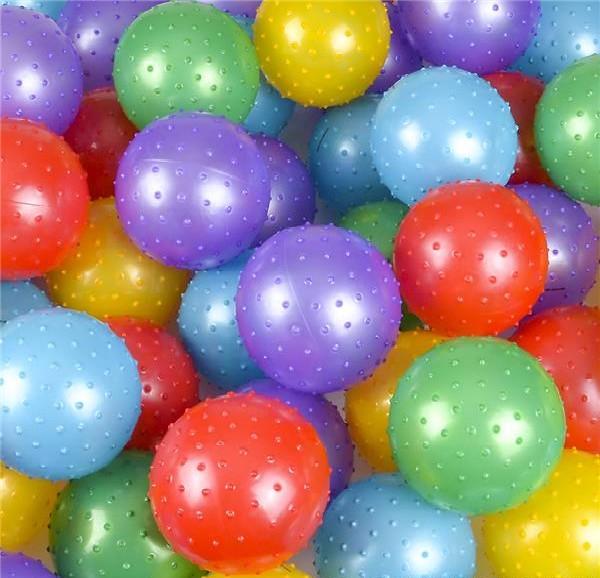 5" Assorted Knobby Balls 5 ct