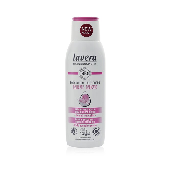 Body Lotion (delicate) - With Organic Wild Rose &amp; Organic Shea Butter - For Normal To Dry Skin - 200ml/7oz
