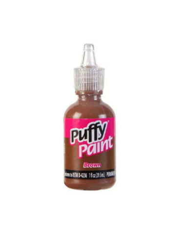 Puffy 1 fl oz Brown Multi-Surface 3D Paint (Available in a pack of 24)