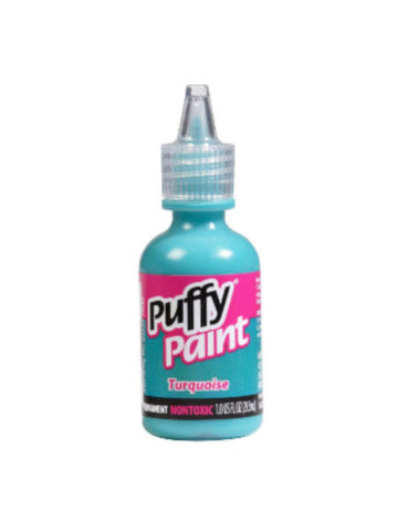 Puffy 1 fl oz Shiny Turquoise Paint (Available in a pack of 22)