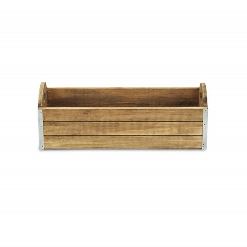 Rectangular Wooden Box Planter