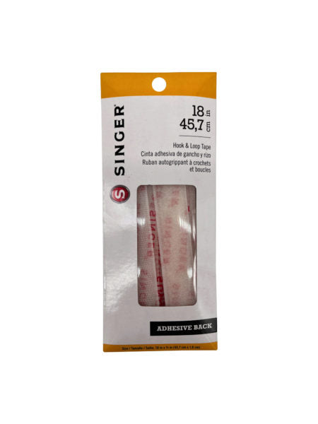 Singer 18&quot; Tape Hook &amp; Loop (Available in a pack of 18)
