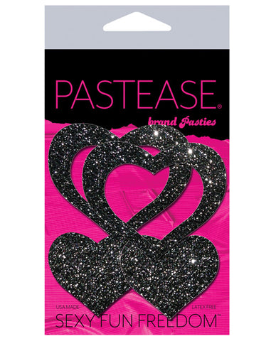 Pastease Glitter Peek A Boob Stars Silver