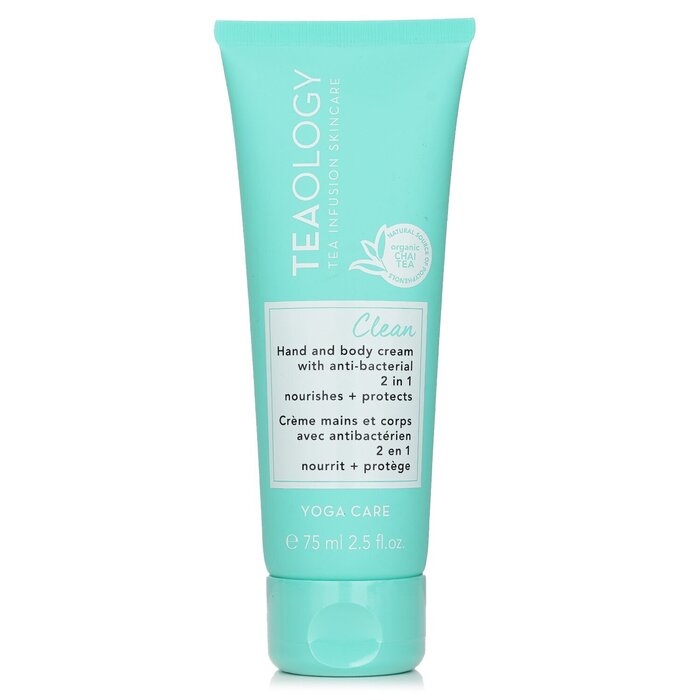 Yoga Care Clean 2 In 1 Anti Bacterial Hand &amp; Body Cream - 75ml/2.5oz