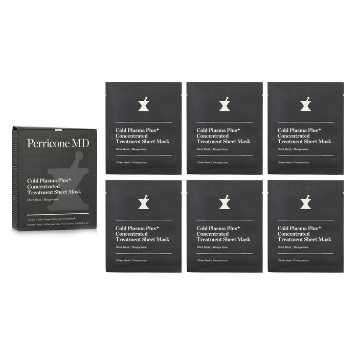 Cold Plasma Plus+ Concentrated Treatment Sheet Mask - 6x24ml/0.8oz