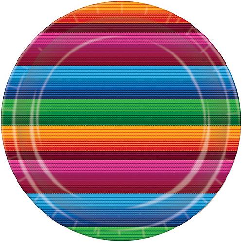Fiesta Plates 9in 8pcs