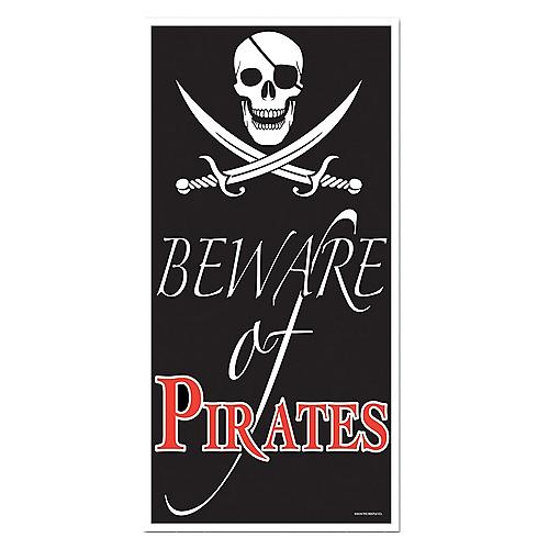 Beware Of Pirates Door Cover