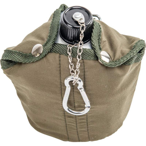 Maxam¬Æ 32oz Aluminum Canteen with Cover and Cup