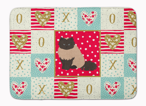 Seated Cat XOXO Art Mat