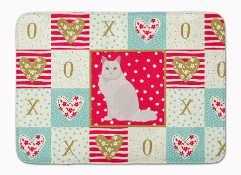 Seated Cat XOXO Art Mat