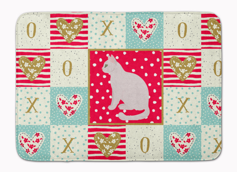 Seated Cat XOXO Art Mat