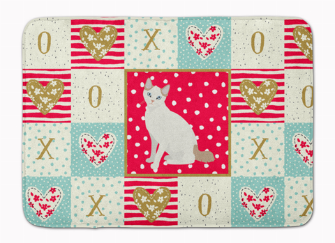 Seated Cat XOXO Art Mat