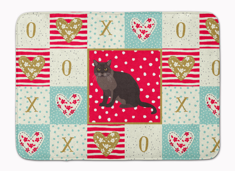 Seated Cat XOXO Art Mat