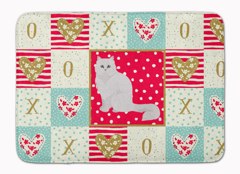 Seated Cat XOXO Art Mat
