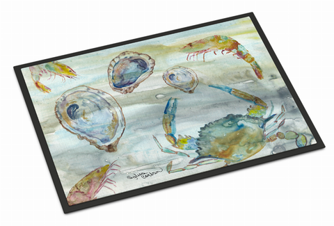 Watercolor Indoor or Outdoor Mat 18x36