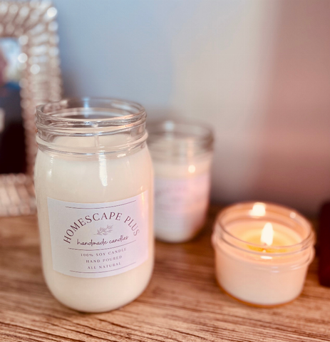 Soy Candles Infused with Essential Oil