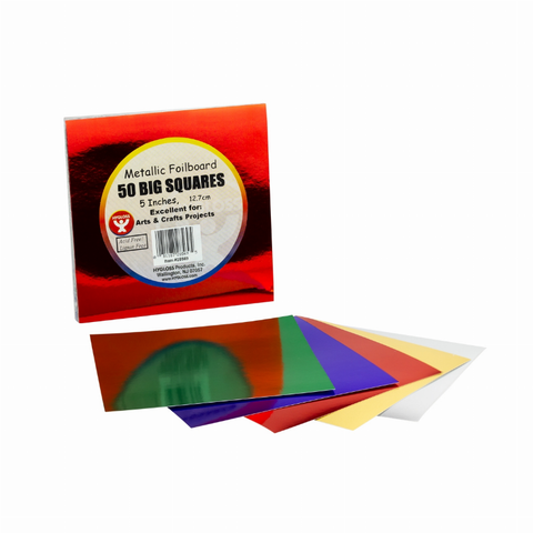 Tissue Squares, 5", Primary Colors, Pack of 480