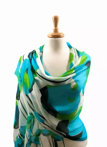 Screen Print Scarf: