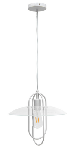 Lalia Home 1 Light Elongated Metal Pendant Light