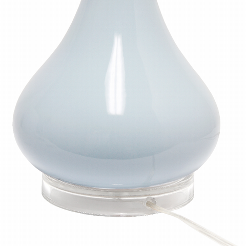 Lalia Home Droplet Table Lamp with Fabric Shade