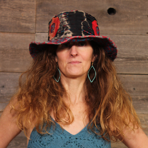 PHISH HAT Phish Donut Print Razor Cut & Donut Applique'