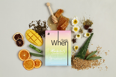 Fantastic Five Assorted Sheet Mask Set - Simply When