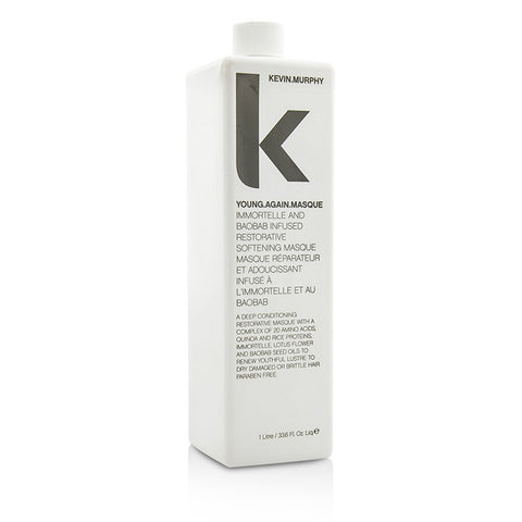 Young.again.masque (immortelle And Baobab Infused Restorative Softening Masque - To Dry Damaged Or Brittle Hair)