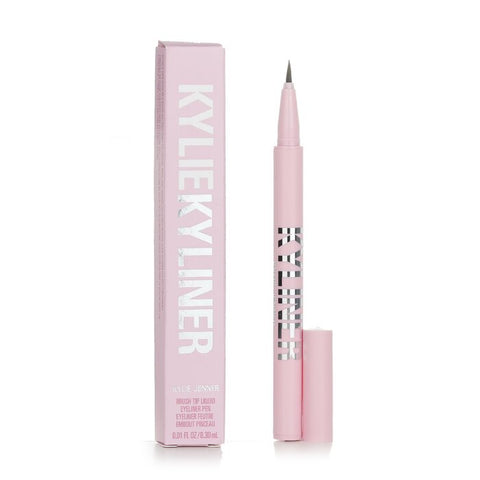Kyliner Brush Tip Liquid Eyeliner Pen - # 001 Black - 0.3ml/0.01oz