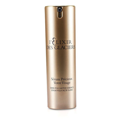 Elixir Des Glaciers Serum Precieux Votre Visage - Swiss Poly-active Essence (new Packing) - 30ml/1oz