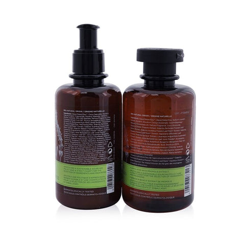 Uplift Your Mood Toning &amp; Revitalization Set: Tonic Mountain Tea Shower Gel 250ml+ Tonic Mountain Tea Body Milk - 2pcs