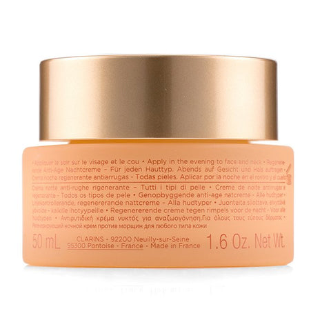 Extra-firming Nuit Wrinkle Control, Regenerating Night Cream - All Skin Types - 50ml/1.6oz