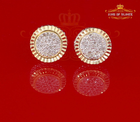 0.15ct Carat Diamond Stud Earrings for Women Sterling Silver stud for men