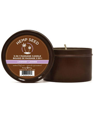 Hemp Seed 3-in-1 Candle Kashmir Musk 6oz