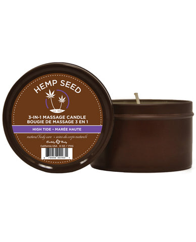 Hemp Seed 3-in-1 Candle Kashmir Musk 6oz