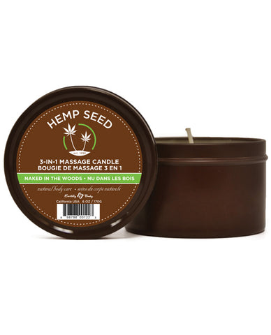 Hemp Seed 3-in-1 Candle Kashmir Musk 6oz