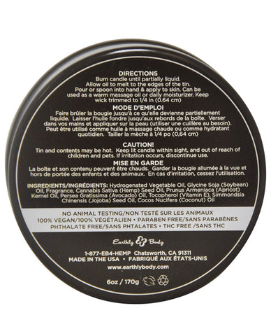 Hemp Seed 3-in-1 Candle Kashmir Musk 6oz