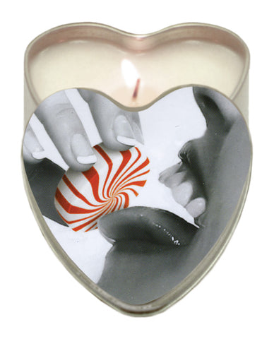 Edible Heart Candle - Strawberry