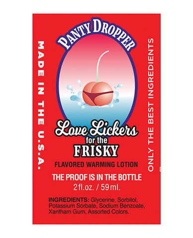 Love Lickers Flavored Warming Oil - Virgin Strawberry 1.76 Ounce