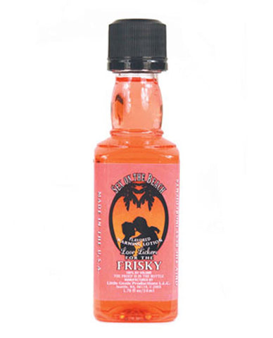 Love Lickers Flavored Warming Oil - Virgin Strawberry 1.76 Ounce