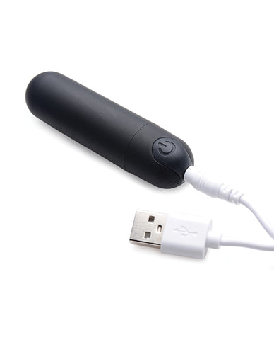 Bang! Vibrating Bullet W/ Remote Control Blue