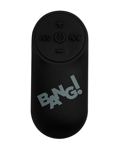 Bang! Vibrating Bullet W/ Remote Control Blue