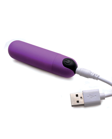 Bang! Vibrating Bullet W/ Remote Control Blue