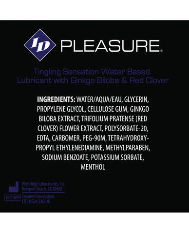 Id Pleasure Tingling 2.2 Oz