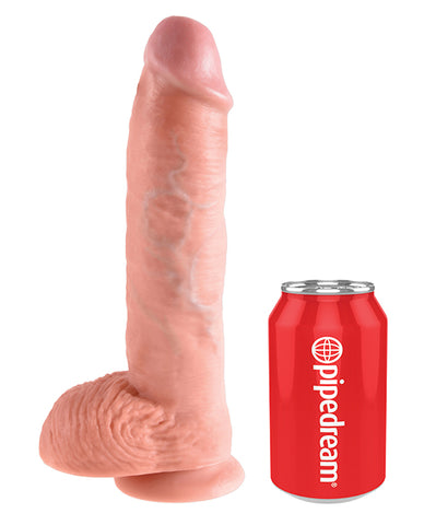 King Cock 10" Cock - Tan