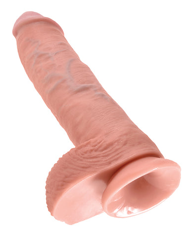 King Cock 10" Cock - Tan