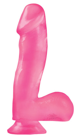 Basix Rubber Works - 6.5 Inch Dong With Suction Cup