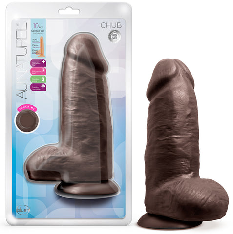 Au Naturel - Chub - 10 Inch Dildo