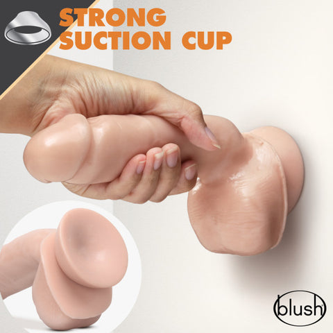 Dr. Skin Glide - Inch Self Lubricating Dildo With Balls