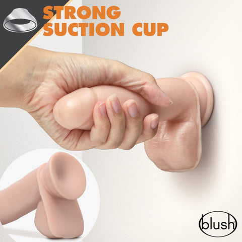 Dr. Skin Glide - Inch Self Lubricating Dildo With Balls